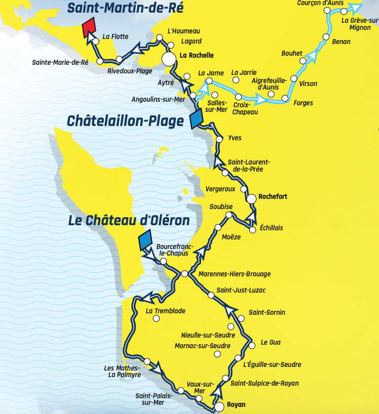 charente-maritime tour france vélo
